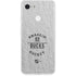 NHL Anaheim Ducks Black Text Google Pixel 3 Skin